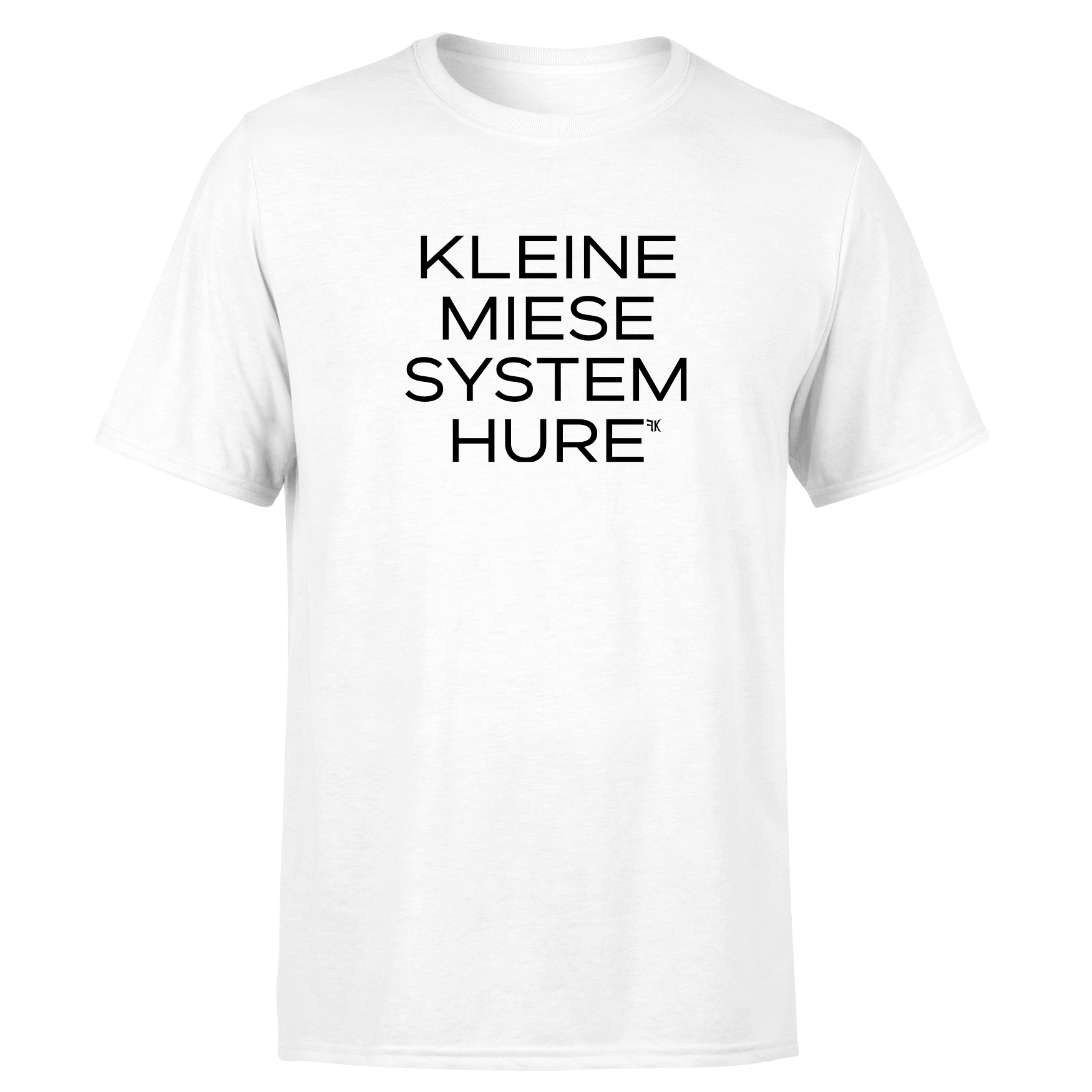 T-Shirt - Systemhure, weiss