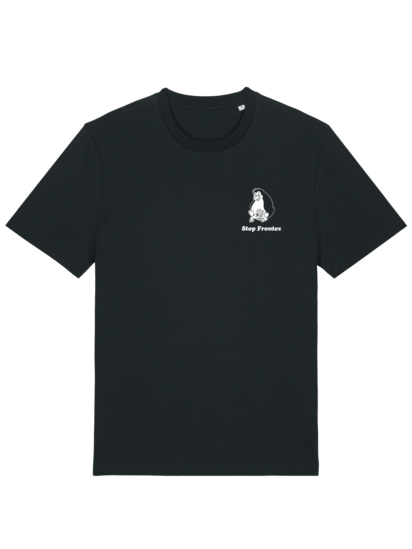 Unisex-Shirt - Stop Frontex, black