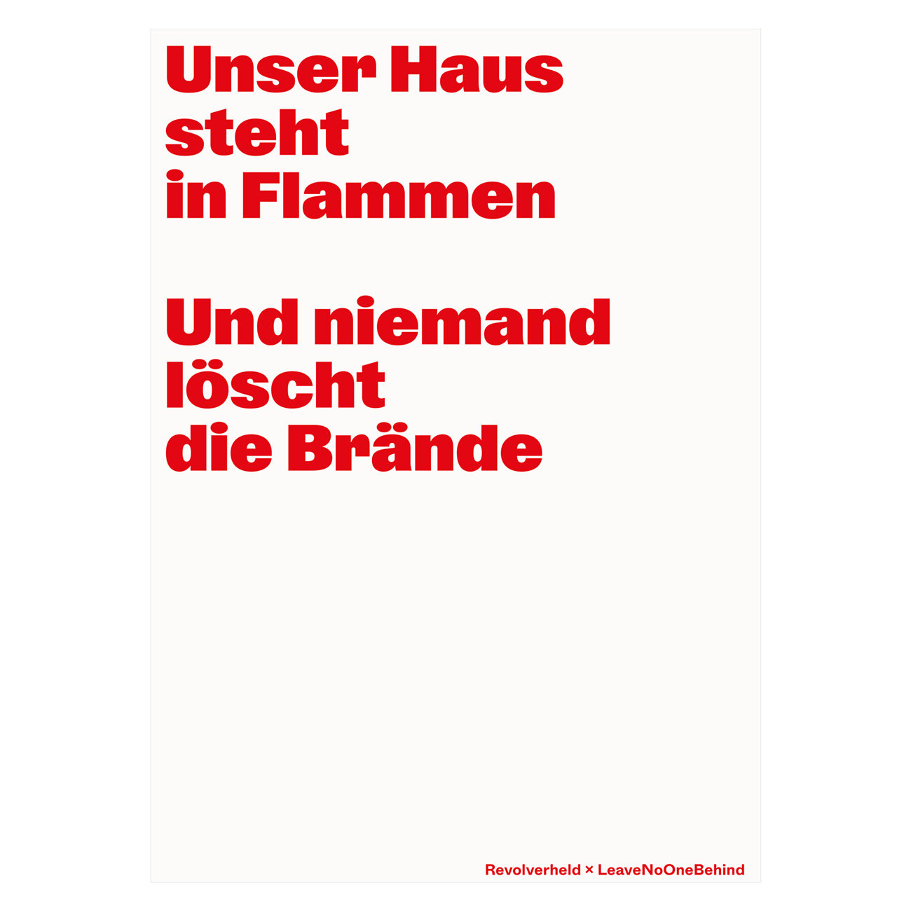 Poster - Revolverheld (DIN A2)