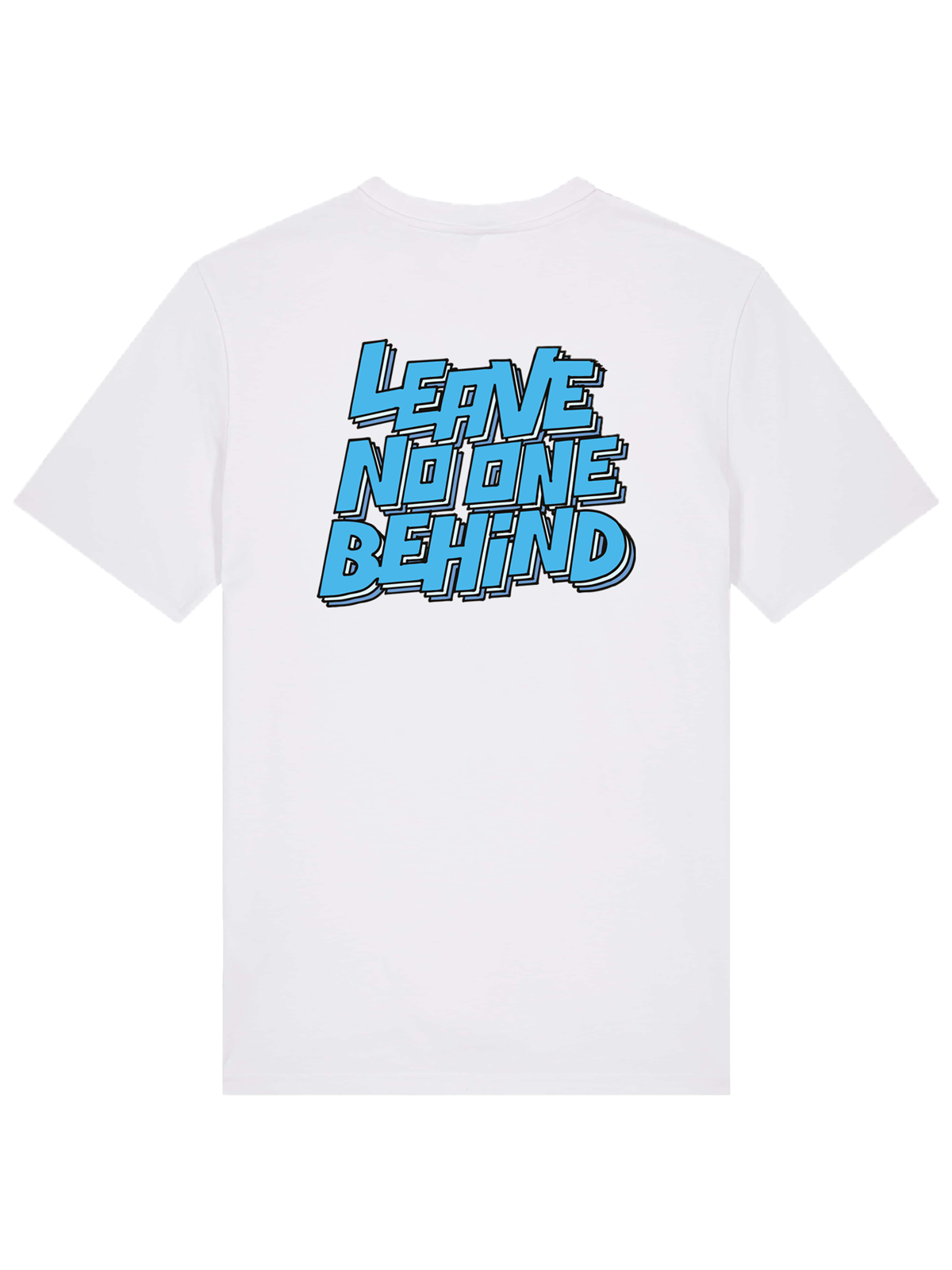 Unisex-Shirt - LNOB Pocket + Backprint-Blue