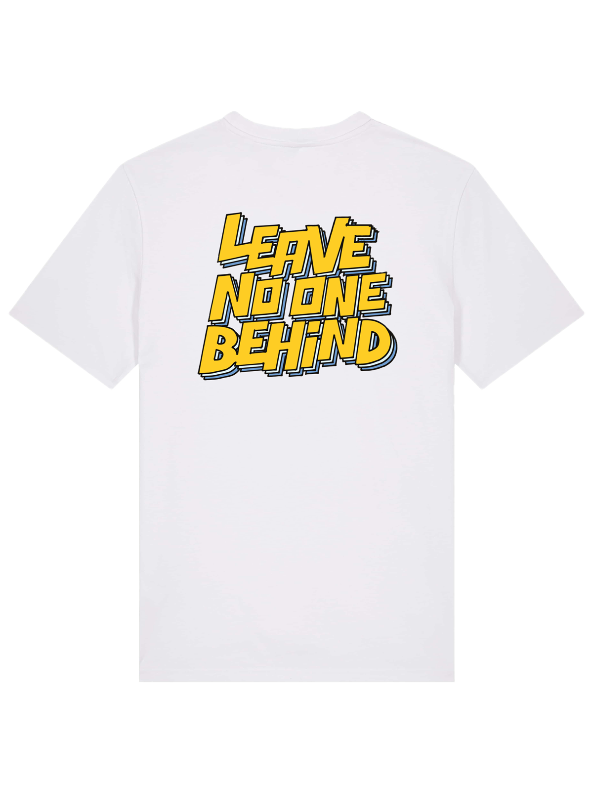 Unisex-Shirt - LNOB Pocket + Backprint-Yellow