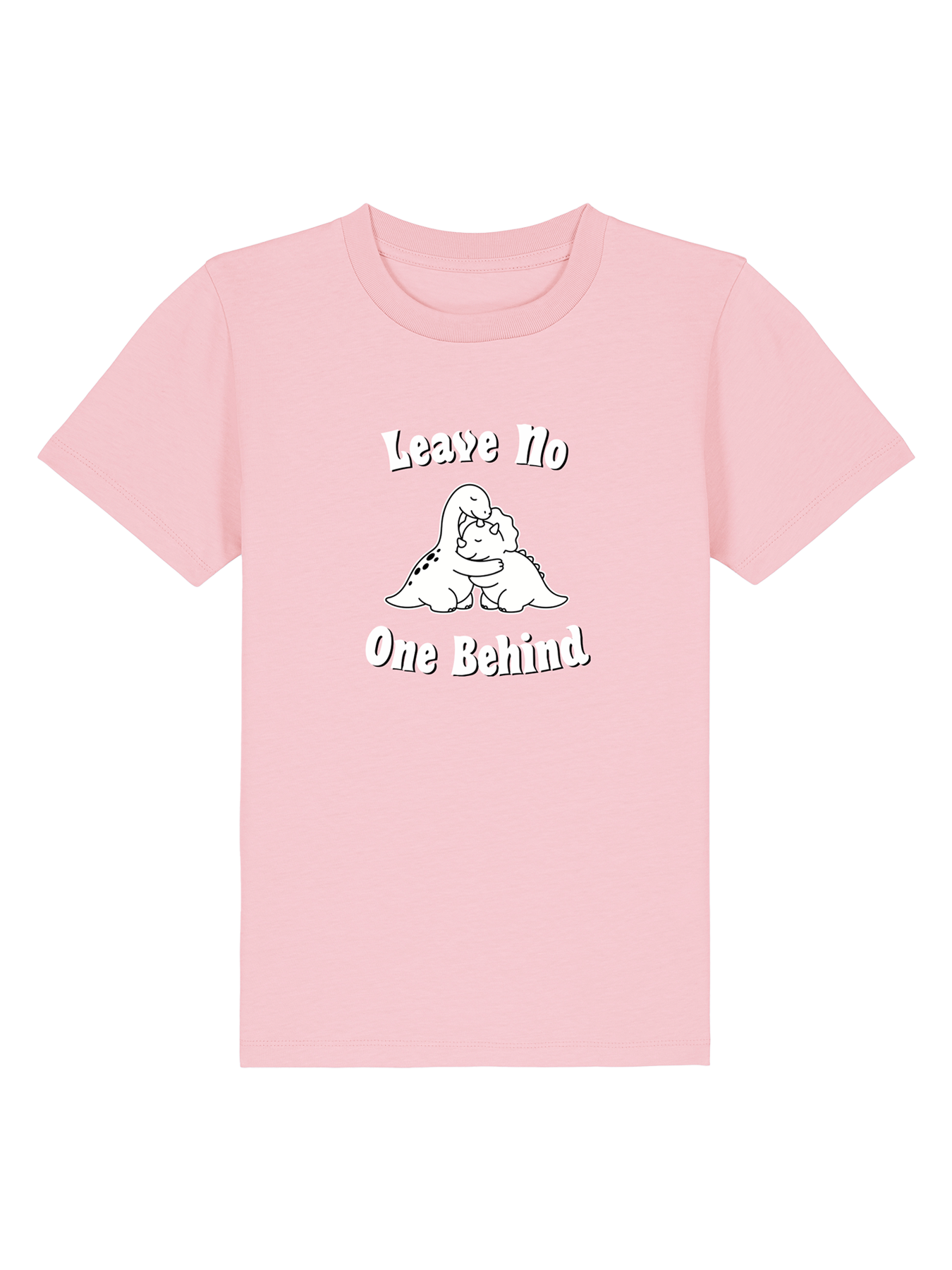 Kids-Shirt - Dinos, cotton pink
