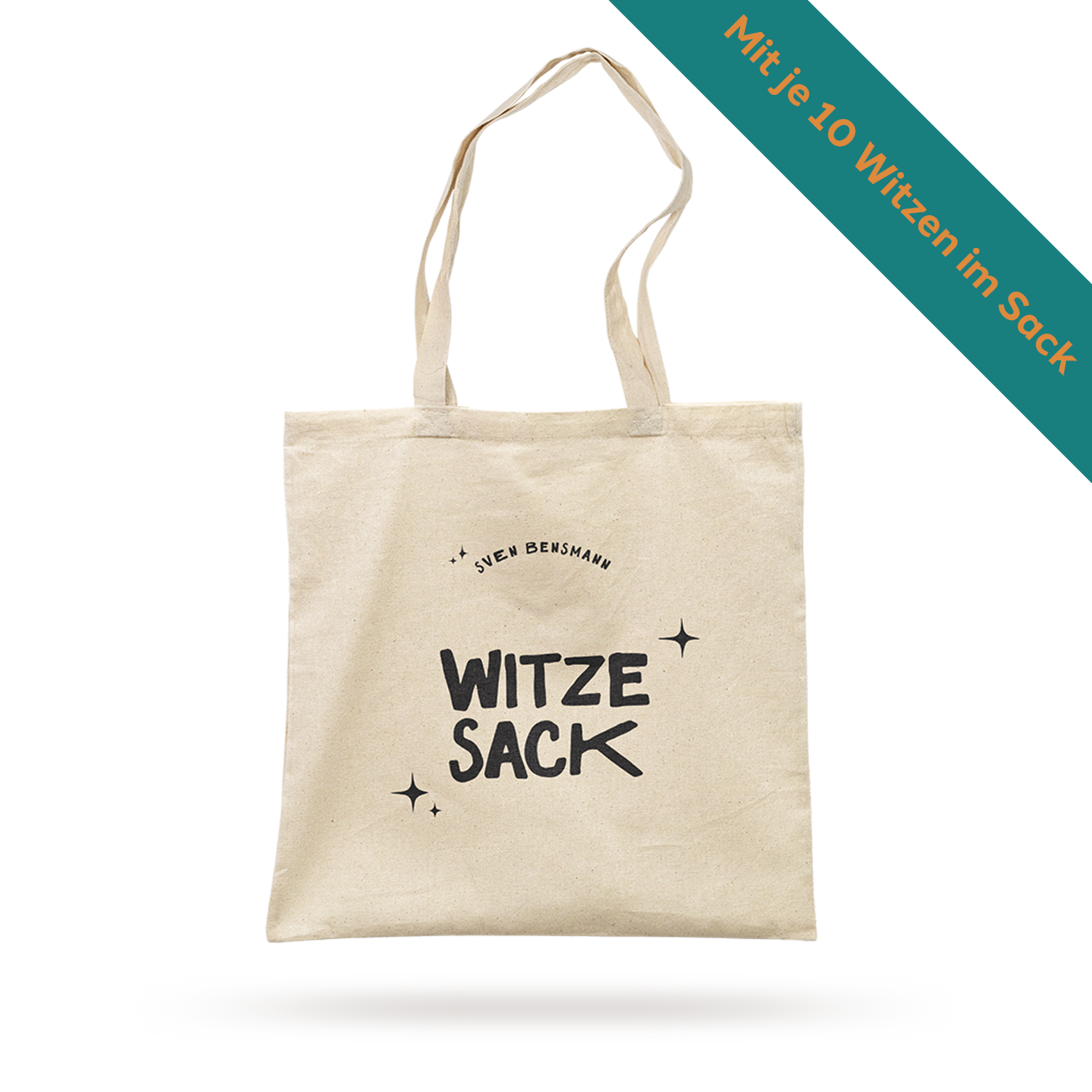 Jutebeutel - Witzesack, natur