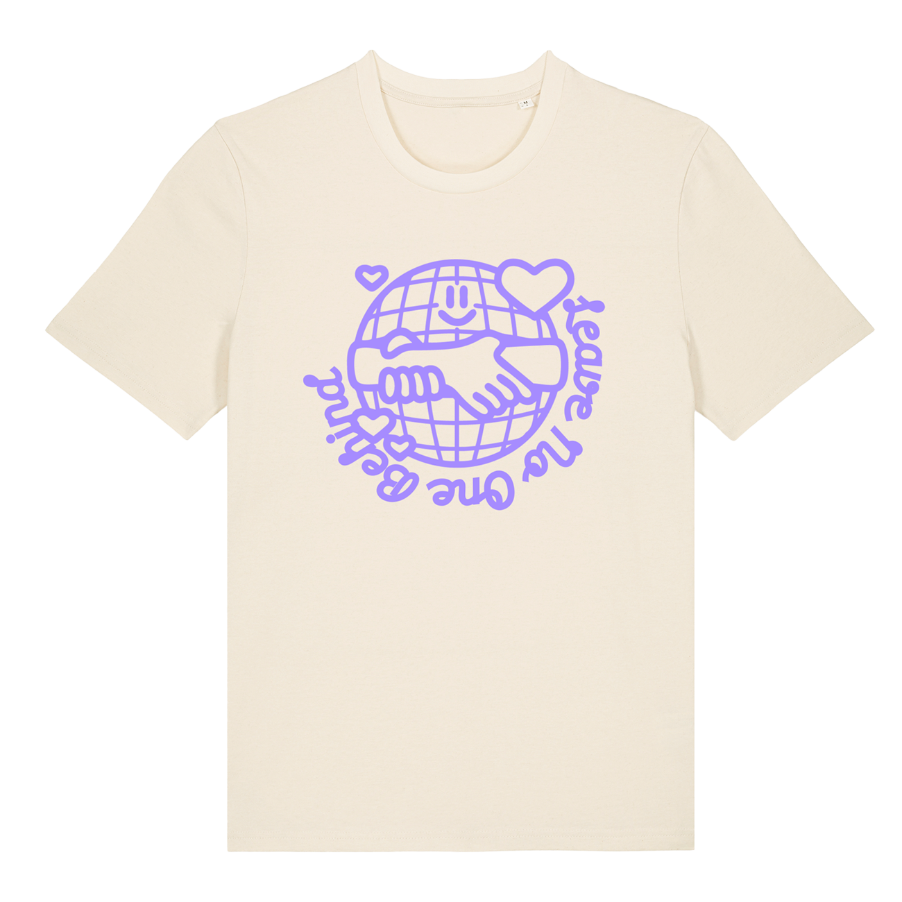 Unisex-Shirt - Erde, natural raw