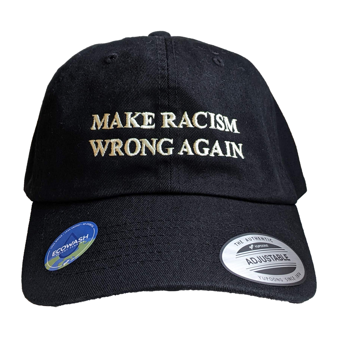 Cap - Make Racism Wrong Again, black