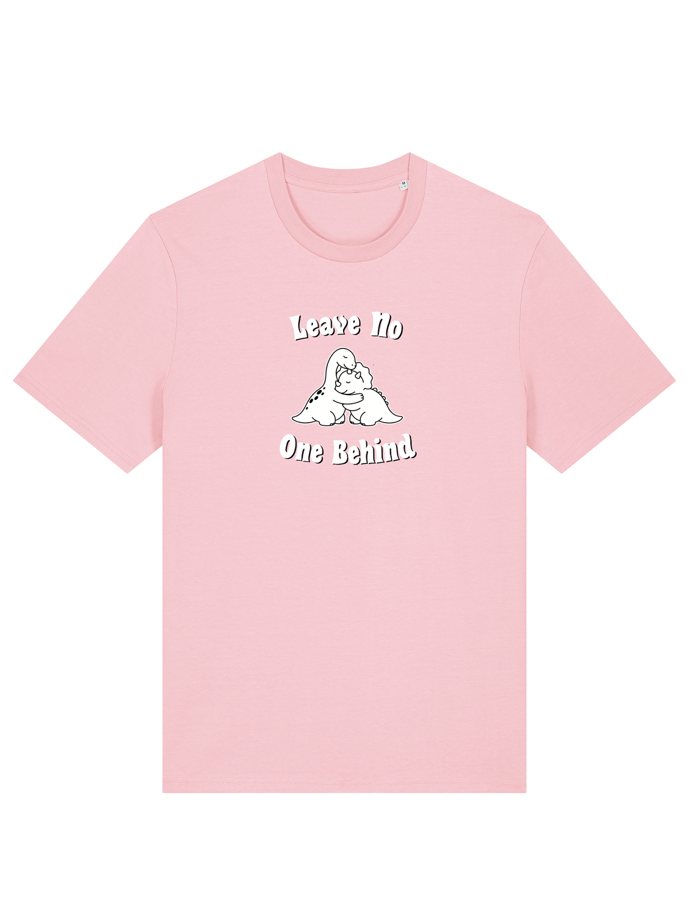 Unisex-Shirt - Dinos, cotton pink