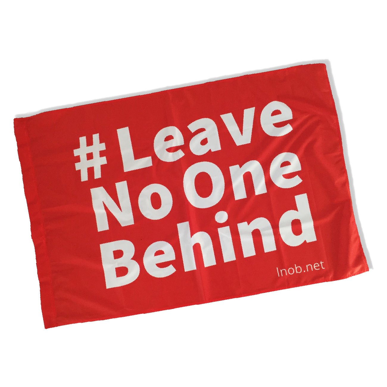 Fahne - Leave No One Behind (groß)
