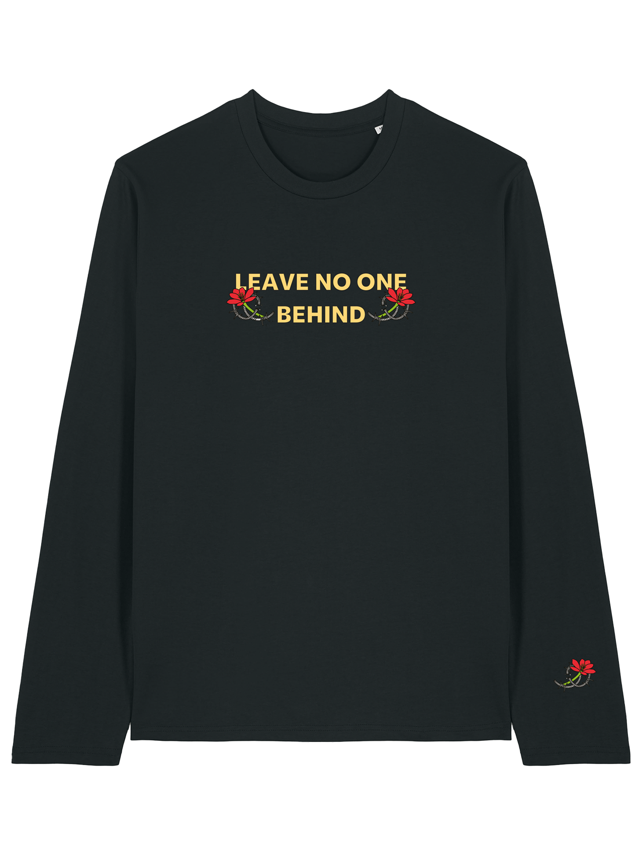 Unisex-Shirt - LNOB Pocket + Backprint-Yellow