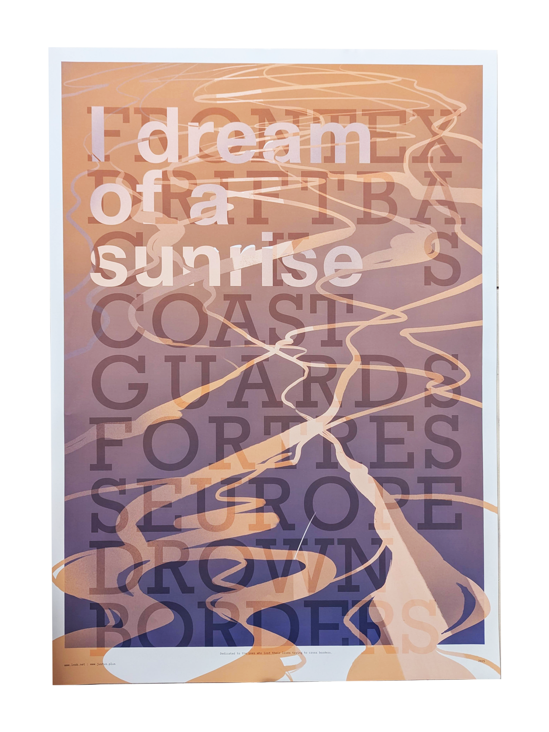 Poster - Justus Pfeifer - Dream of a sunrise (DIN A1)