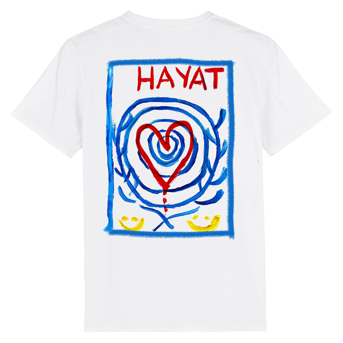 Lesbos Soli-Shirt - LNOB x WWBT - HAYAT, white