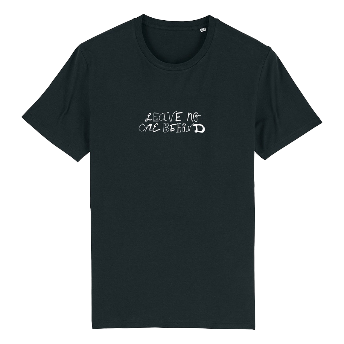 Relaxed Fit Shirt - Buchstaben, schwarz
